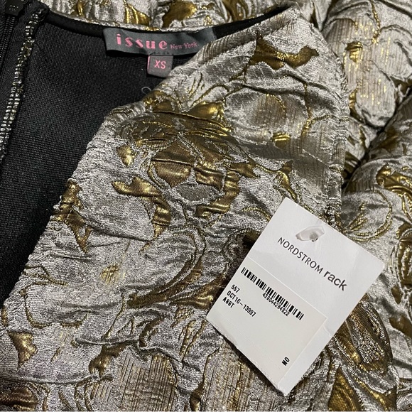 Issue New York Amazing Brocade Dress! Size XS – NWT - Picture 7 of 7